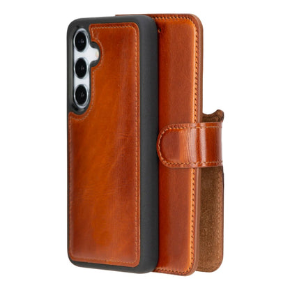 Magic Samsung Galaxy S25 Detachable Leather Wallet Case – Core Palette