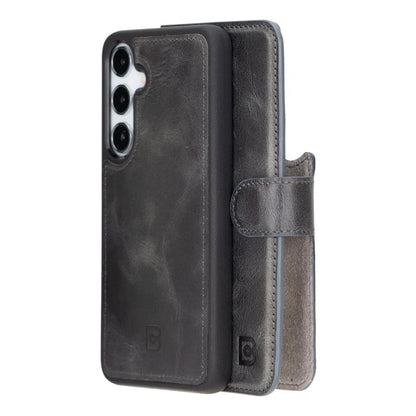 Magic Samsung Galaxy S25 Detachable Leather Wallet Case – Expanded Palette