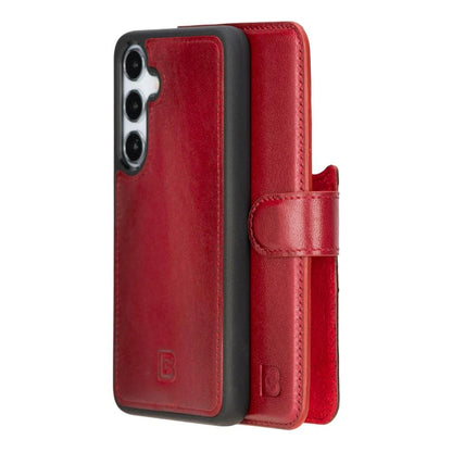 Magic Samsung Galaxy S25 Plus Detachable Leather Wallet Case – Expanded Palette
