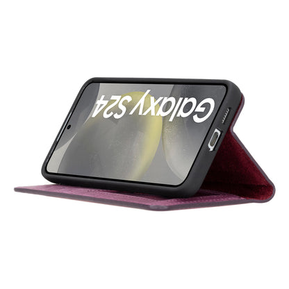 Magic Samsung Galaxy S24 Plus Detachable Leather Wallet Case – Expanded Palette