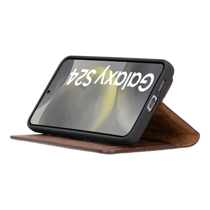 Magic Samsung Galaxy S24 Plus Detachable Leather Wallet Case – Core Palette
