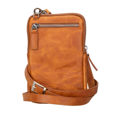 Nino Leather Phone Crossbody Bag