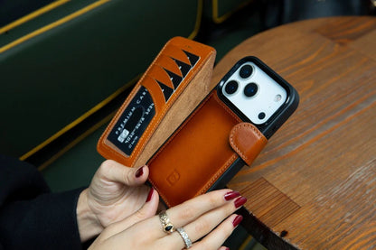 Magic iPhone 17 Pro Max Detachable Leather Wallet Case – Core Palette
