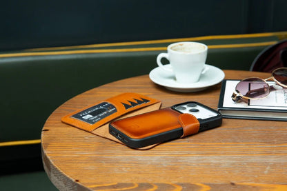 Magic iPhone 17 Pro Max Detachable Leather Wallet Case – Core Palette
