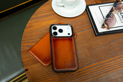 Magic iPhone 17 Pro Max Detachable Leather Wallet Case – Core Palette