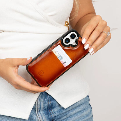 Flex Cover iPhone 17 Leather Card Holder Case