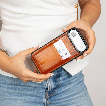 Flex Cover iPhone Air Leather Card Holder Case