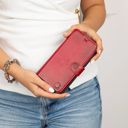 Magic iPhone 17 Pro Max Detachable Leather Wallet Case – Core Palette