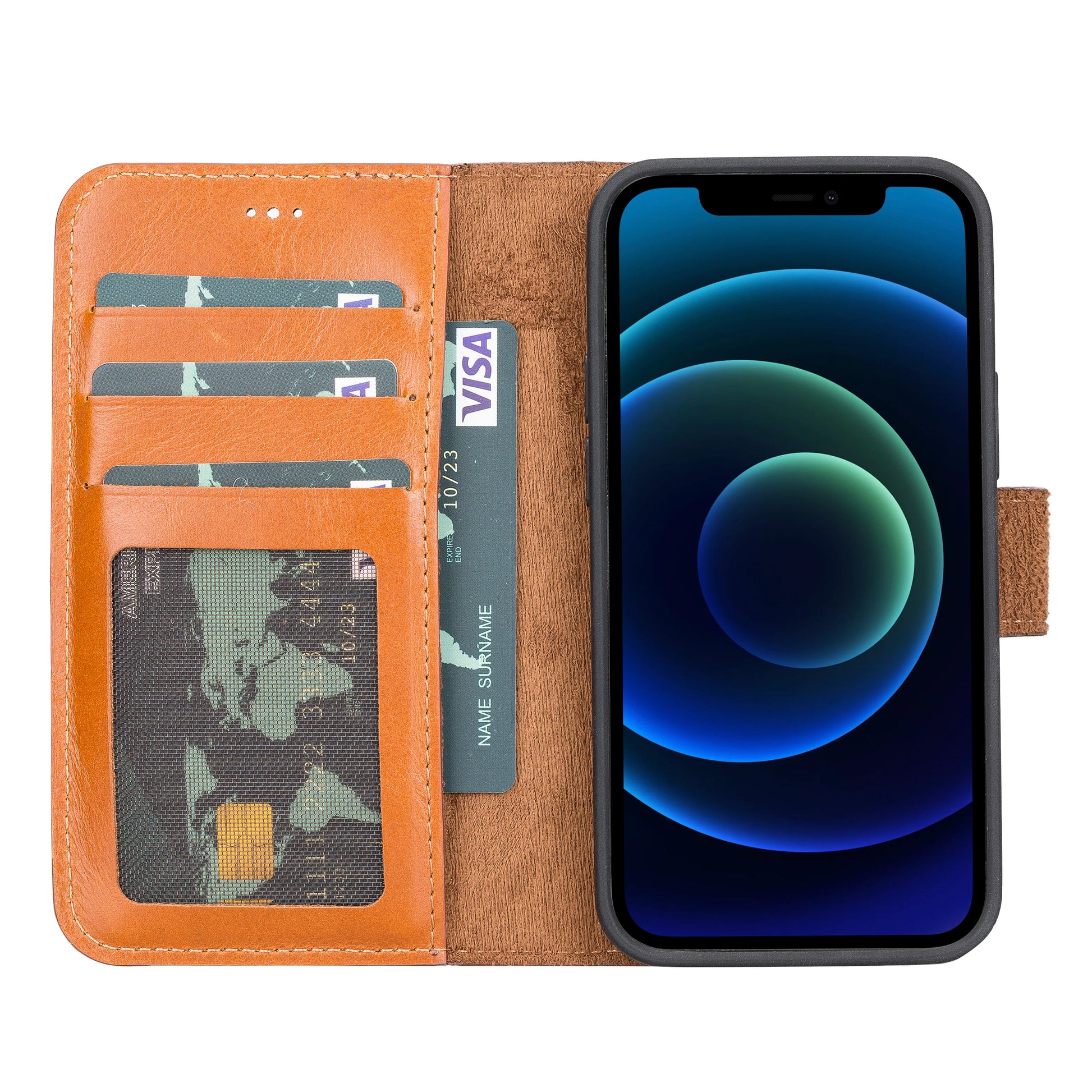 Apple iPhone 13 Series Detachable Leather Case RFID/ MWW iPhone 13 6.1" / RST2EF