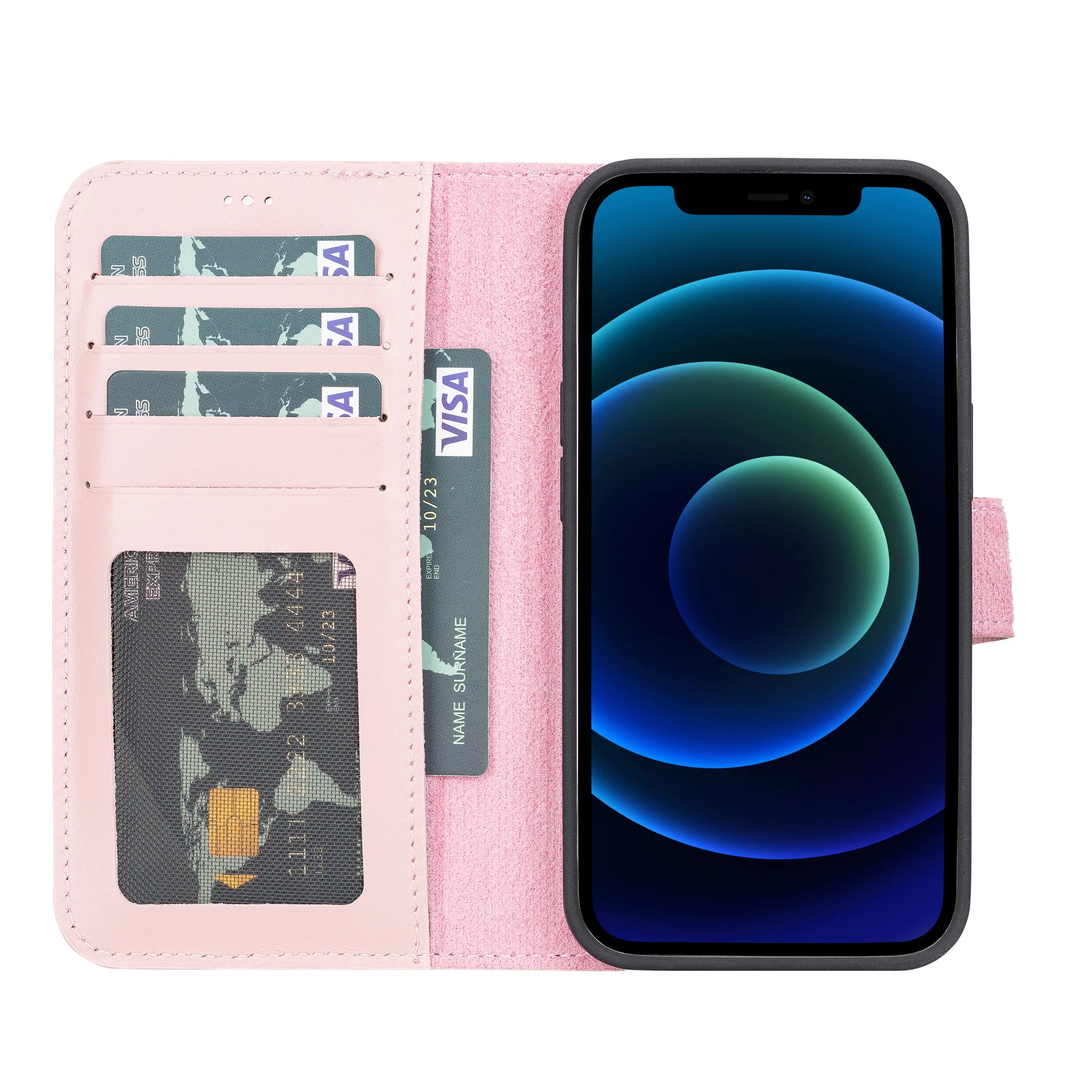 Apple iPhone 13 Series Detachable Leather Case RFID/ MWW iPhone 13 6.1" / RST2EF