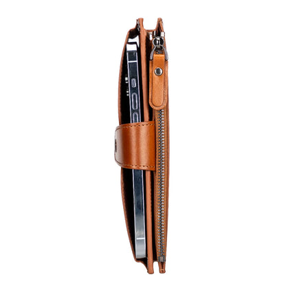 Lozan Leather Phone Crossbody Wallet