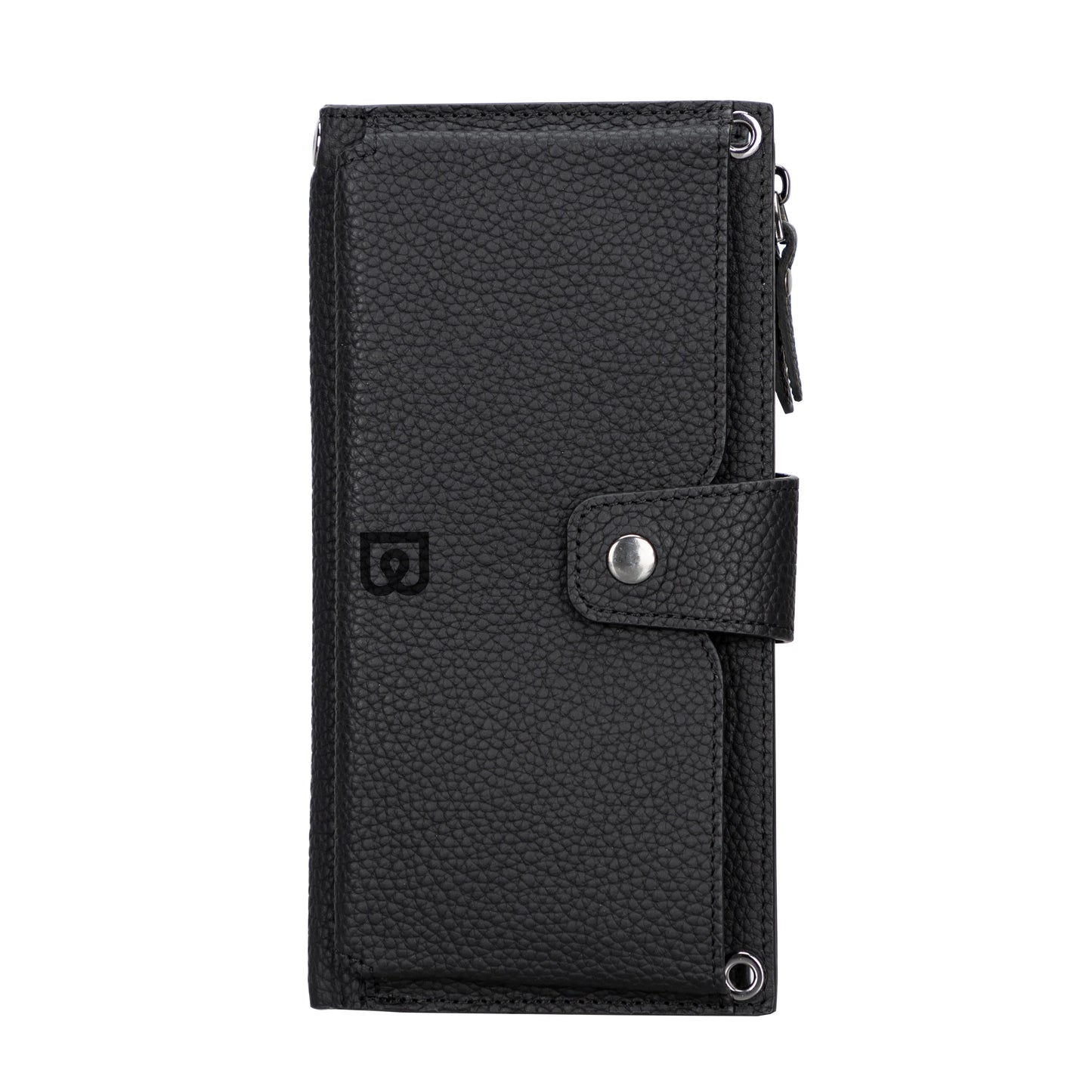 Nexora Strap Leather Crossbody Wallet