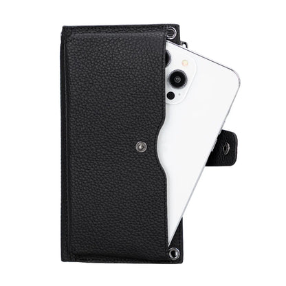 Lozan Leather Phone Crossbody Wallet