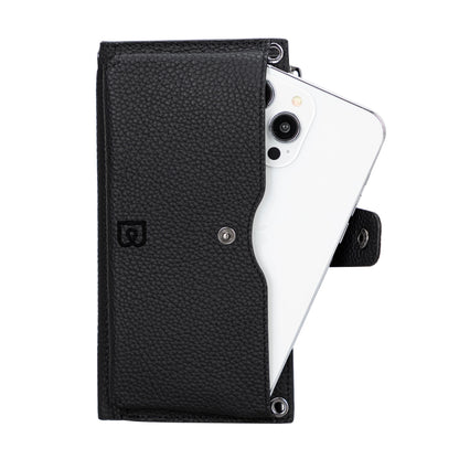 Nexora Leather Phone Crossbody Wallet