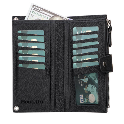 Nexora Leather Phone Crossbody Wallet
