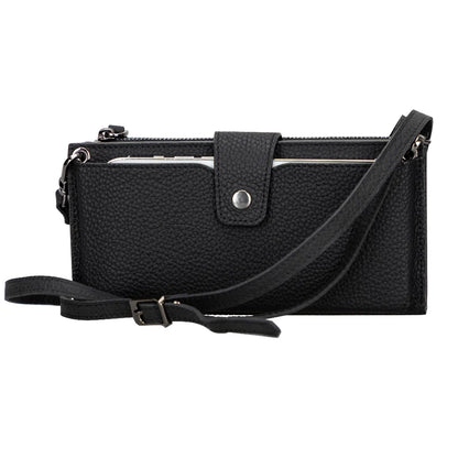 Lozan Leather Phone Crossbody Wallet
