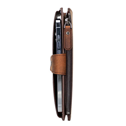 Lozan Leather Phone Crossbody Wallet
