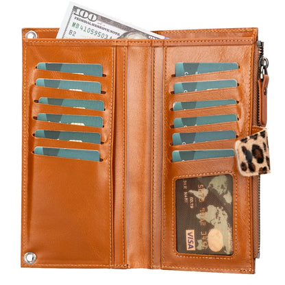 Lozan Leather Phone Crossbody Wallet