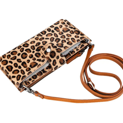 Lozan Leather Phone Crossbody Wallet