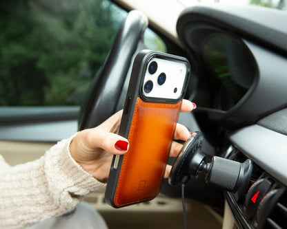 Magic iPhone 17 Pro Detachable Leather Wallet Case – Core Palette