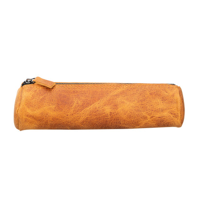 Leather Pencil Case – Slim Zip Design