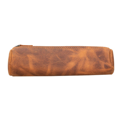 Leather Pencil Case – Slim Zip Design