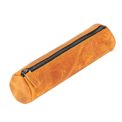 Leather Pencil Case – Slim Zip Design