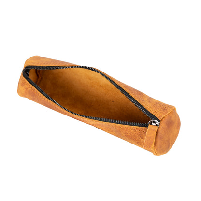 Leather Pencil Case – Slim Zip Design