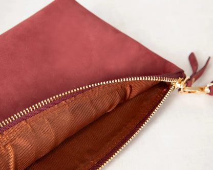 Luna Leather Makeup & Toiletry Bag