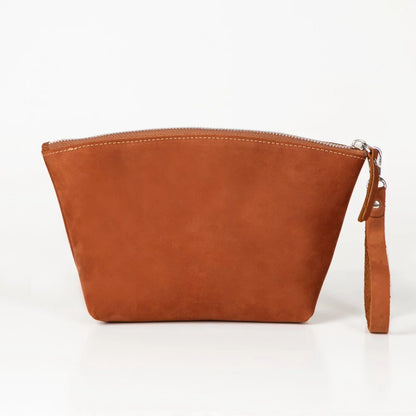 Luna Leather Makeup & Toiletry Bag