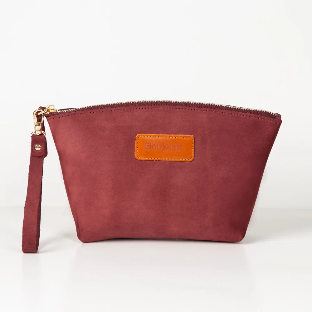 Nimora Leather Makeup Bag