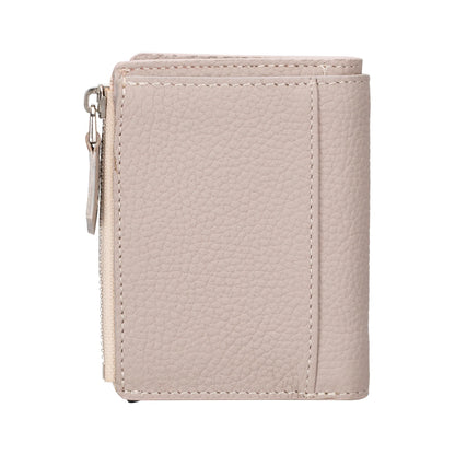 Zip Mechanical Leather Card Holder
