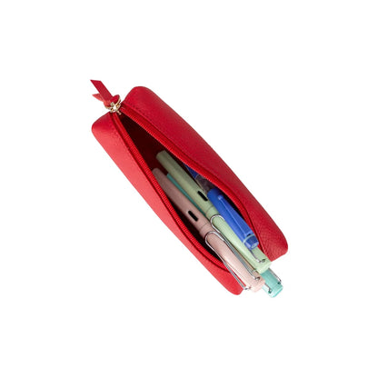 Fortexa Leather Pencil & Accessories Case – 17.5 cm