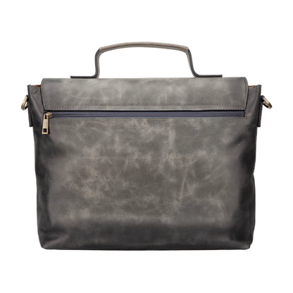Olympus Leather Laptop Briefcase – 14 & 17 Inch