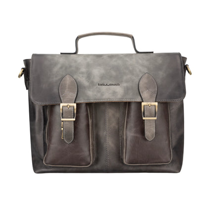 Olympus Leather Laptop Briefcase – 14 & 17 Inch