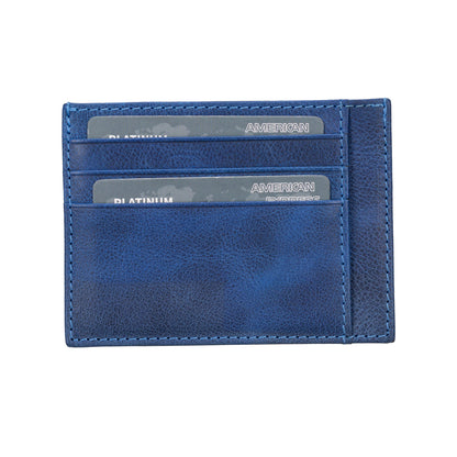 BLW18 Slim Leather Card Holder – 9 Colors