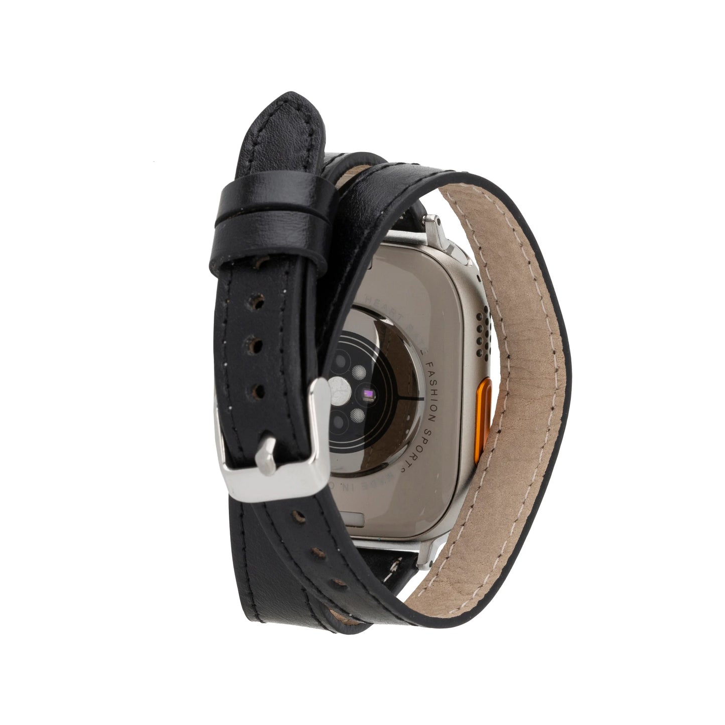 Leather Apple Watch Bands - DTS Double Tour Slim Quantum Style CP22