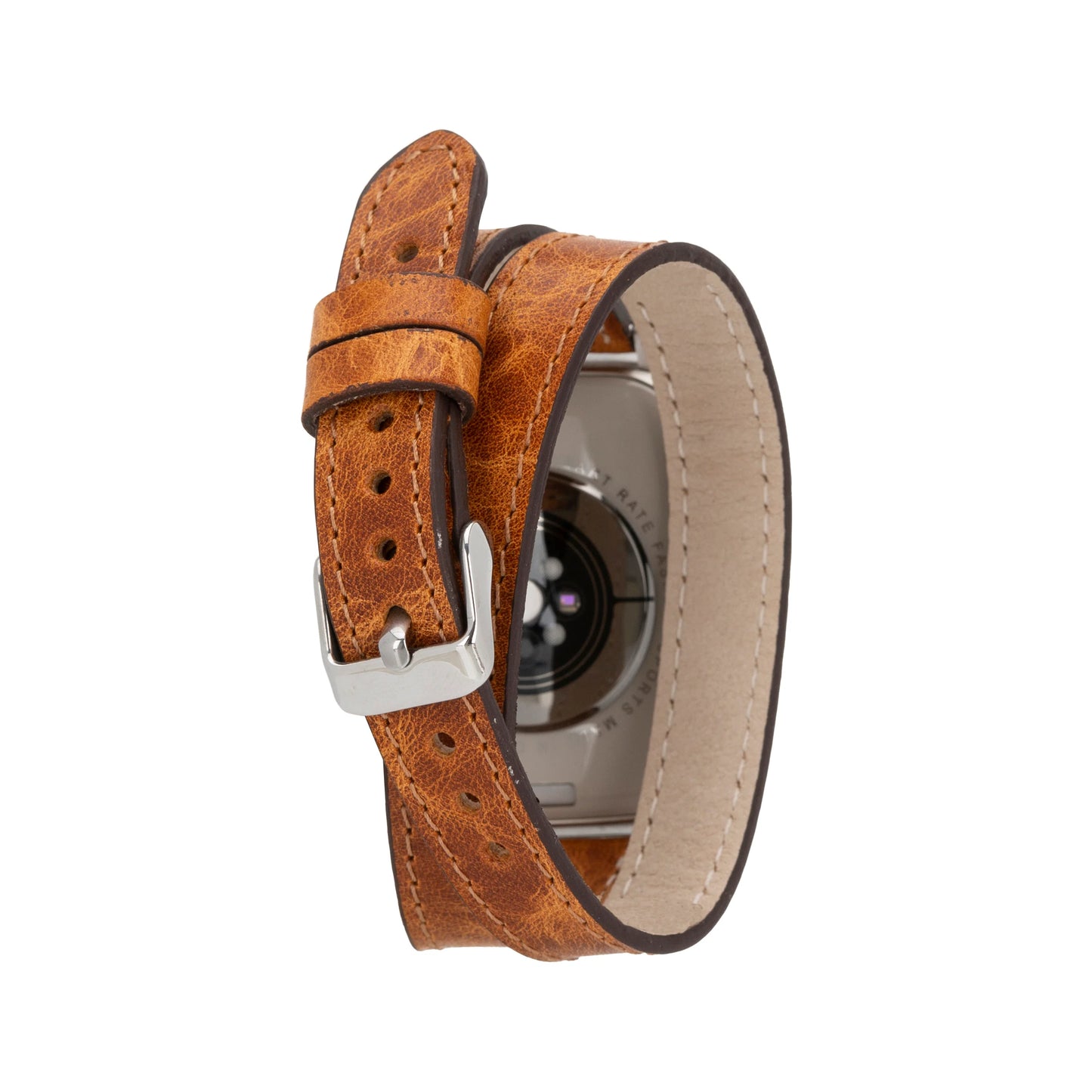 Leather Apple Watch Bands - DTS Double Tour Slim Quantum Style CP22
