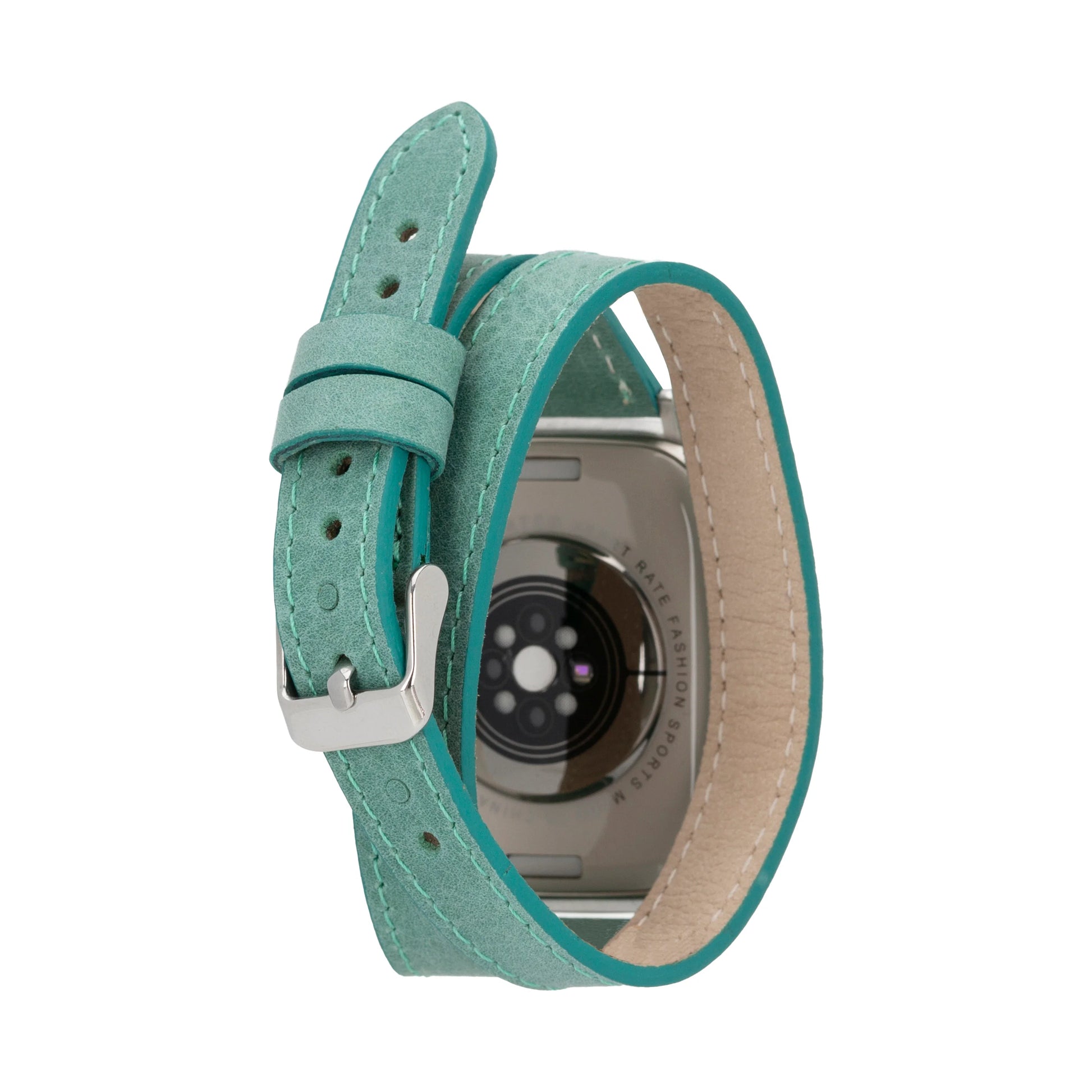 Leather Apple Watch Bands - DTS Double Tour Slim Quantum Style CP22