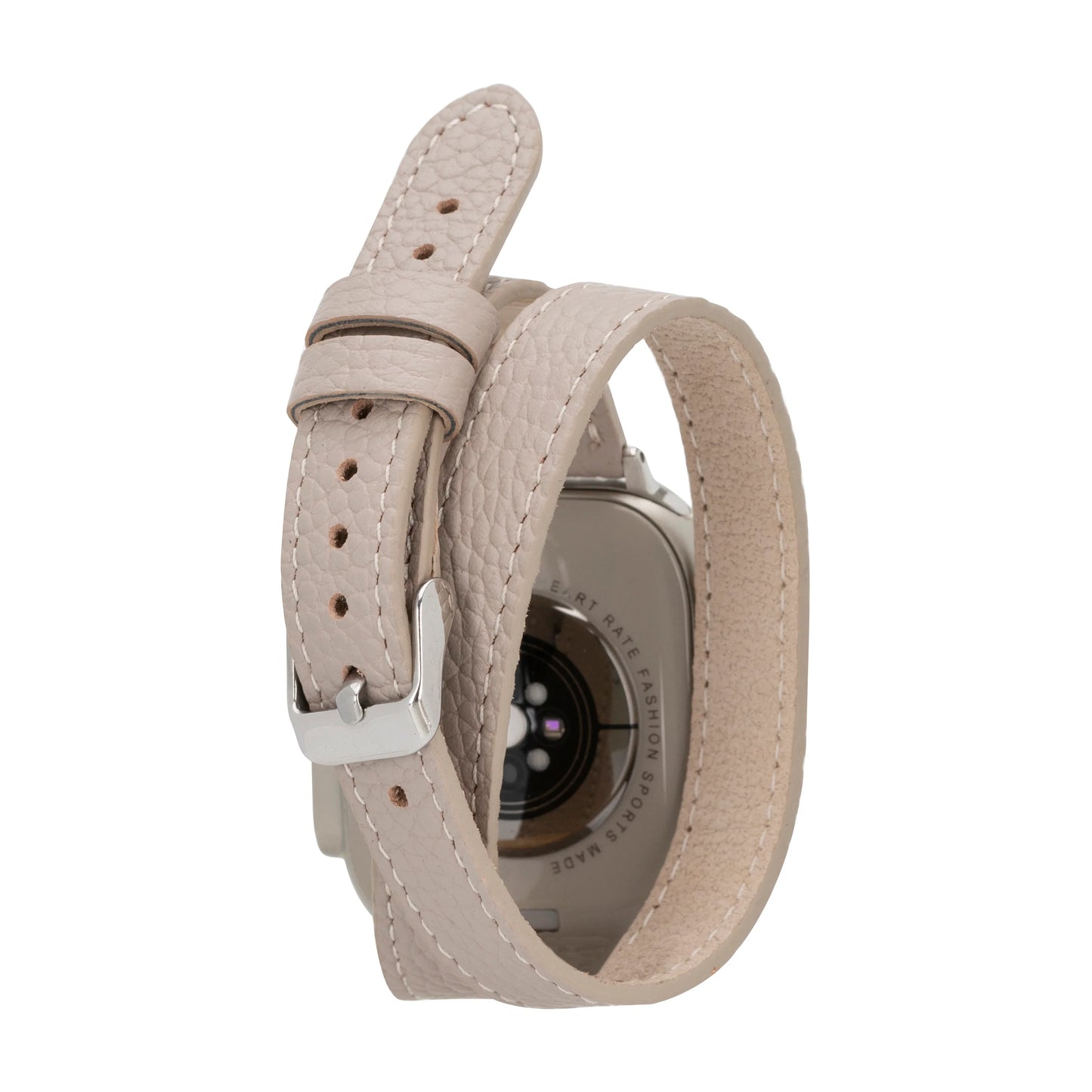 Leather Apple Watch Bands - DTS Double Tour Slim Quantum Style CP22