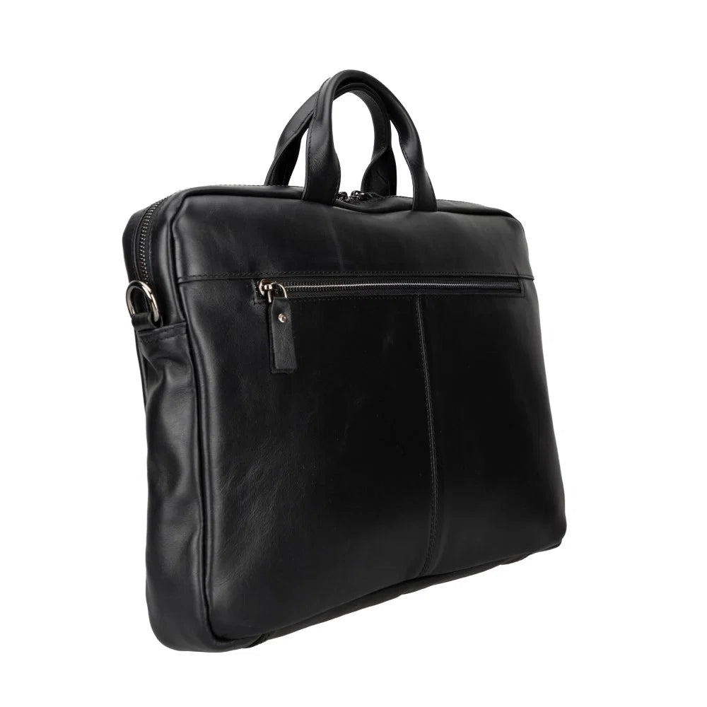 Apollo Leather Business Briefcase / Laptop Case 16"