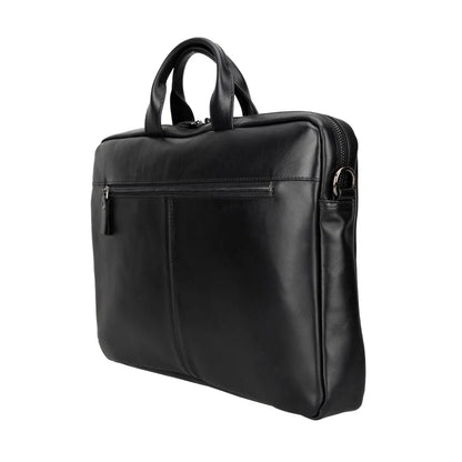 Apollo 16-Inch Leather Laptop Briefcase