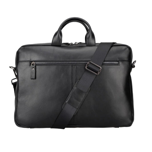 Apollo Leather Business Briefcase / Laptop Case 16"