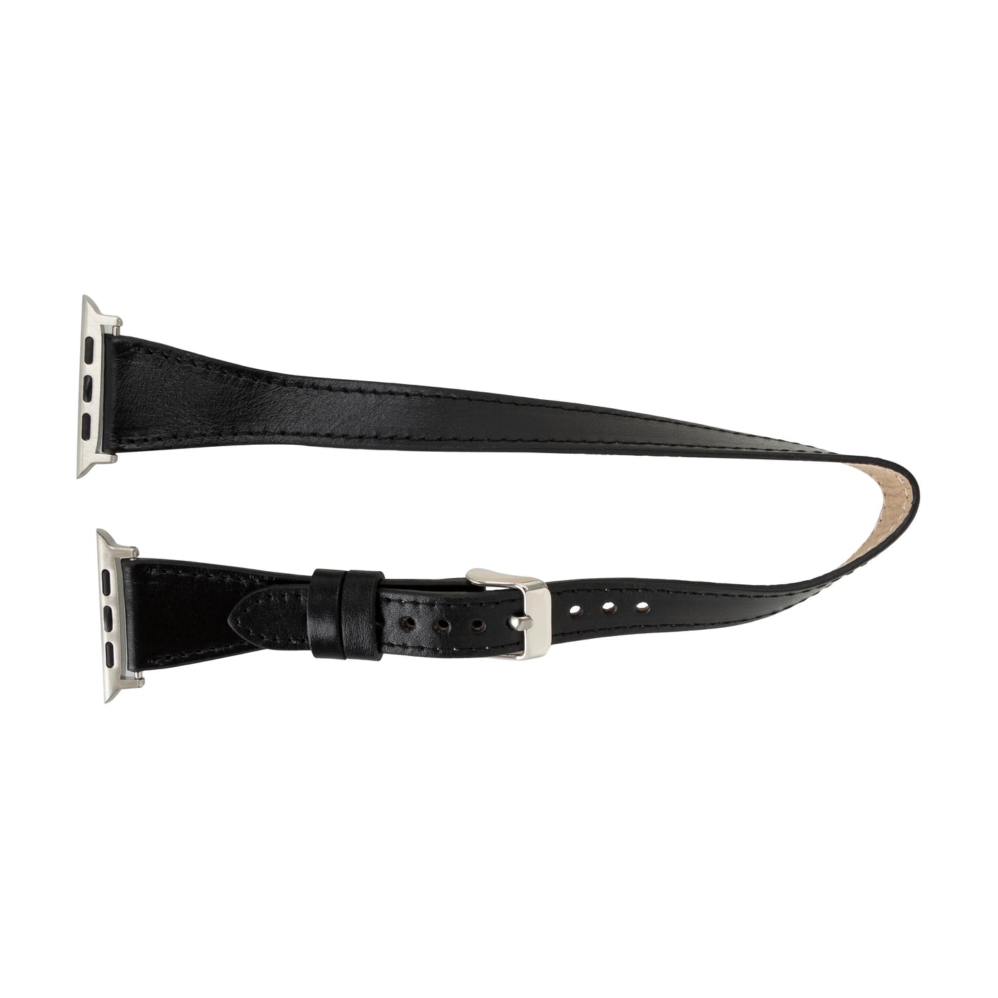 Leather Apple Watch Bands - DTS Double Tour Slim Quantum Style CP22