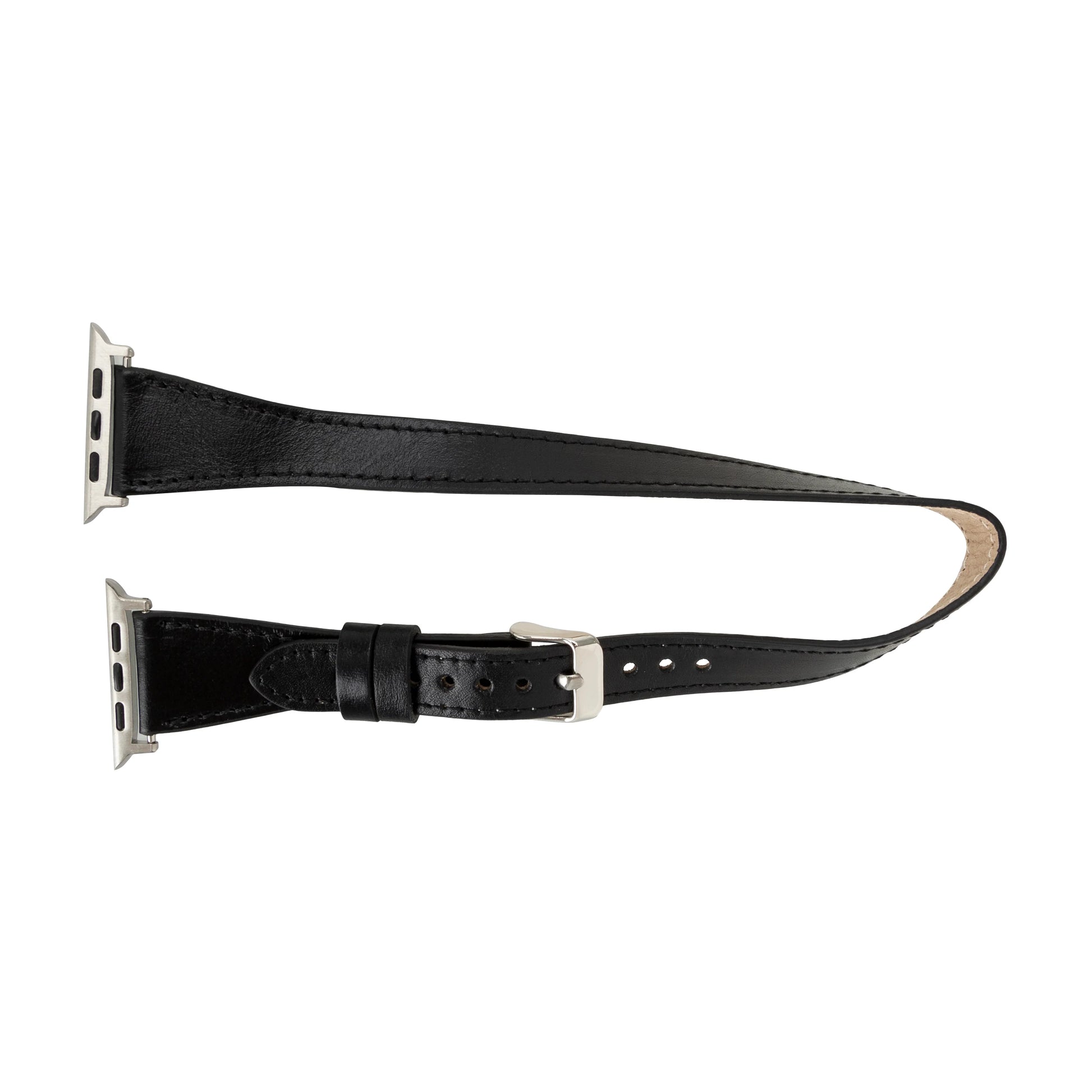 Leather Apple Watch Bands - DTS Double Tour Slim Quantum Style CP22
