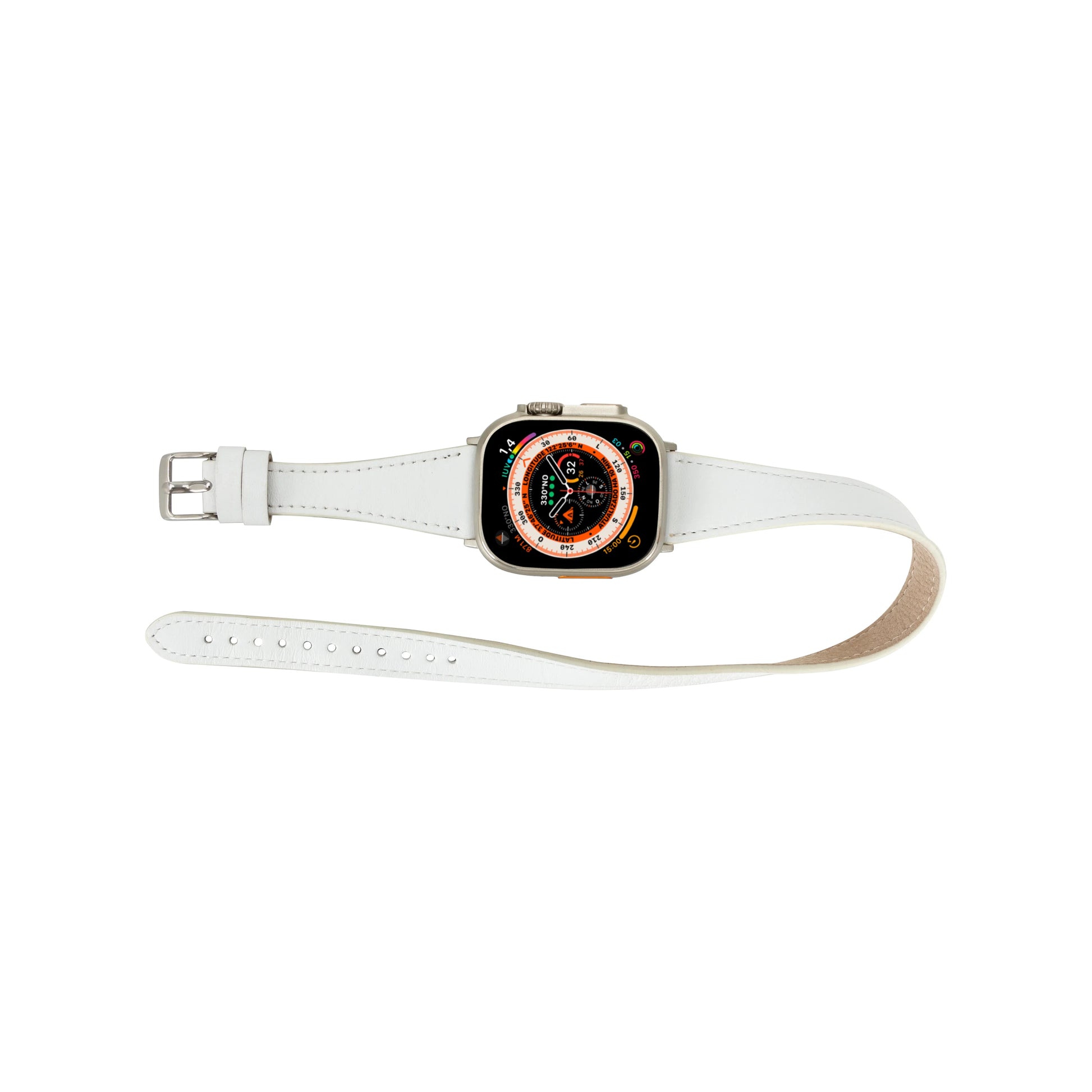 Leather Apple Watch Bands - DTS Double Tour Slim Quantum Style CP22