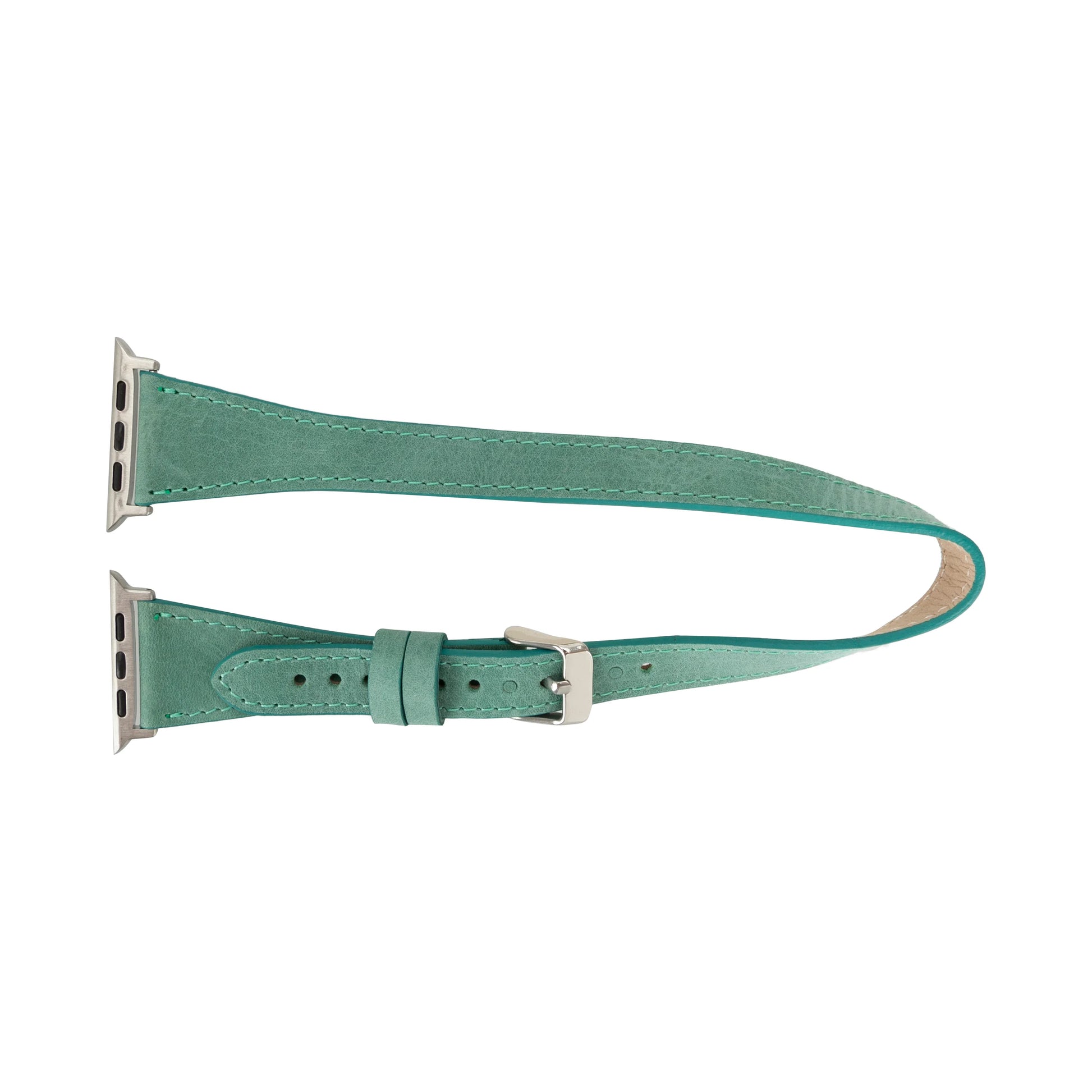 Leather Apple Watch Bands - DTS Double Tour Slim Quantum Style CP22