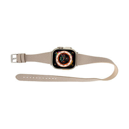 Leather Apple Watch Bands - DTS Double Tour Slim Quantum Style CP22
