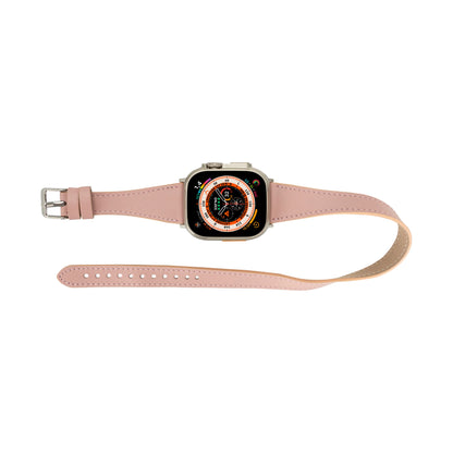 Leather Apple Watch Bands - DTS Double Tour Slim Quantum Style CP22