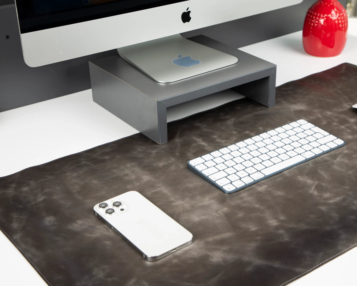 Single Layer Leather Desk Mat Large Size
